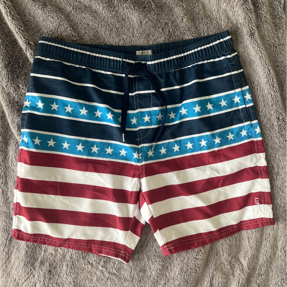 Trinity American Flag Board Shorts